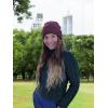 imageFURTALK Beanie Hat for Men Women Winter Hats for Women Men Soft Warm Unisex Cuffed Beanie Knitted Skull CapCmaroon