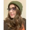 imageFURTALK Beanie Hat for Men Women Winter Hats for Women Men Soft Warm Unisex Cuffed Beanie Knitted Skull CapGreen