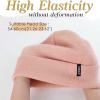 imageFURTALK Beanie Hat for Men Women Winter Hats for Women Men Soft Warm Unisex Cuffed Beanie Knitted Skull CapLight Pink