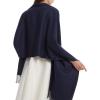 imageFURTALK Winter Scarf for Women Pashmina Shawl Wraps Cashmere Feel Warm Fashion Blanket Scarves02blue Navy