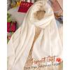 imageFURTALK Winter Scarf for Women Pashmina Shawl Wraps Cashmere Feel Warm Fashion Blanket Scarves03cream