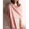 imageFURTALK Winter Scarf for Women Pashmina Shawl Wraps Cashmere Feel Warm Fashion Blanket Scarves09baby Pink