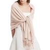 imageFURTALK Winter Scarf for Women Pashmina Shawl Wraps Cashmere Feel Warm Fashion Blanket Scarves11blush Pink