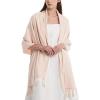 imageFURTALK Winter Scarf for Women Pashmina Shawl Wraps Cashmere Feel Warm Fashion Blanket Scarves11blush Pink