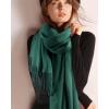 imageFURTALK Winter Scarf for Women Pashmina Shawl Wraps Cashmere Feel Warm Fashion Blanket Scarves19green