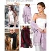 imageFURTALK Winter Scarf for Women Pashmina Shawl Wraps Cashmere Feel Warm Fashion Blanket Scarves23light Lavender