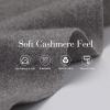 imageFURTALK Winter Scarf for Women Pashmina Shawl Wraps Cashmere Feel Warm Fashion Blanket ScarvesDark Grey