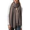 imageFURTALK Winter Scarf for Women Pashmina Shawl Wraps Cashmere Feel Warm Fashion Blanket ScarvesShrimp