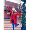 imageFURTALK Womens Winter Knitted Beanie Hat with Faux Fur Pom Warm Knit Skull Cap Beanie for WomenWhite
