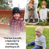 imageFURTALK Baby Beanie Knitted Hats Boys Girls Toddler Kids Winter Soft Warm Skull CapBlack