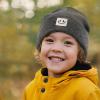 imageFURTALK Baby Beanie Knitted Hats Boys Girls Toddler Kids Winter Soft Warm Skull CapDark Grey