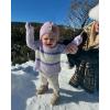 imageFURTALK Baby Beanie Knitted Hats Boys Girls Toddler Kids Winter Soft Warm Skull CapLight Purple