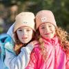 imageFURTALK Baby Beanie Knitted Hats Boys Girls Toddler Kids Winter Soft Warm Skull CapPink