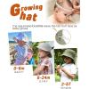 imageFURTALK Baby Sun Hat Toddler Boys Girls Bucket Hat for Kids 05 Years UPF 50 Sun Protective Child Summer Beach HatsGreywhite