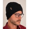 imageFURTALK Beanie for Men Women Cuffed Thick Knitted Unisex Winter Hat Beanies Skull Cap01black