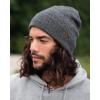 imageFURTALK Beanie for Men Women Cuffed Thick Knitted Unisex Winter Hat Beanies Skull Cap04dark Grey