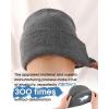 imageFURTALK Beanie for Men Women Cuffed Thick Knitted Unisex Winter Hat Beanies Skull Cap04dark Grey