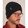 imageFURTALK Beanie for Men Women Cuffed Thick Knitted Unisex Winter Hat Beanies Skull Cap08heather Grey