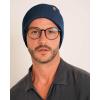 imageFURTALK Beanie for Men Women Cuffed Thick Knitted Unisex Winter Hat Beanies Skull Cap10navy