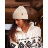 imageFURTALK Beanie for Men Women Cuffed Thick Knitted Unisex Winter Hat Beanies Skull CapBeige