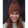 imageFURTALK Beanie for Women Winter Beanie Knitted Hat with Pom Soft Warm Ski CapOrange