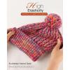 imageFURTALK Beanie for Women Winter Beanie Knitted Hat with Pom Soft Warm Ski CapRose Red