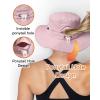 imageFURTALK Sun Hats for Women with Ponytail Hole Wide Brim Outdoor Hat UPF 50Packable Summer Beach Hiking Fishing HatsPink