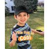 imageFURTALK Toddler Baseball Hat Kids Boys Girls Adjustable Washed Cotton Baseball Cap with PonytailBrownblack