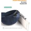 imageFURTALK Toddler Baseball Hat Kids Boys Girls Adjustable Washed Cotton Baseball Cap with PonytailNavy