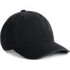 imageFURTALK Toddler Baseball Hat Kids Boys Girls Adjustable Washed Cotton Baseball Cap with PonytailBlack