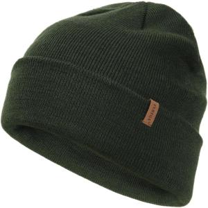 imageFURTALK Beanie for Men Women Cuffed Thick Knitted Unisex Winter Hat Beanies Skull Cap13mix Army Green