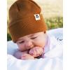 imageFURTALK Baby Beanie Fleece Lined Toddler Winter Hat Boys Girls Knit Warm Beanies Kids Ski Hats for 08 Years3pcs Beigeblackcaramel