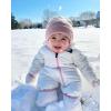 imageFURTALK Baby Beanie Fleece Lined Toddler Winter Hat Boys Girls Knit Warm Beanies Kids Ski Hats for 08 YearsBeigepinkcaramel