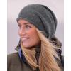 imageFURTALK Slouchy Beanies for Women Winter Hats Soft Warm Beanie Hat Ladies Knitting Skull BeaniesMixed Dark Grey