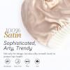 imageFURTALK Winter Beanie Hat for Women Satin Lined Cable Knit Chunky Slouchy Beanies Skull Warm CapBeige