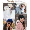 imageFURTALK Winter Hats for Women Fleece Lined Knit Beanie Hats Slouchy Warm Beanies Ski Skull CapBeige