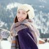 imageFURTALK Winter Hats for Women Fleece Lined Knit Beanie Hats Slouchy Warm Beanies Ski Skull CapWhite