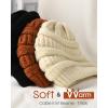 imageFURTALK Womens Winter Slouchy Beanie Hat Knit Warm Winter Hats for Women Soft Stretch Ski Cap Ladies Beanies01black