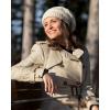 imageFURTALK Womens Winter Slouchy Beanie Hat Knit Warm Winter Hats for Women Soft Stretch Ski Cap Ladies Beanies02 Beige