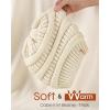 imageFURTALK Womens Winter Slouchy Beanie Hat Knit Warm Winter Hats for Women Soft Stretch Ski Cap Ladies Beanies02 Beige