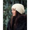 imageFURTALK Womens Winter Slouchy Beanie Hat Knit Warm Winter Hats for Women Soft Stretch Ski Cap Ladies Beanies02 Beige