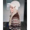 imageFURTALK Womens Winter Slouchy Beanie Hat Knit Warm Winter Hats for Women Soft Stretch Ski Cap Ladies Beanies04 White