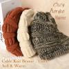 imageFURTALK Womens Winter Slouchy Beanie Hat Knit Warm Winter Hats for Women Soft Stretch Ski Cap Ladies Beanies05blackDark Beige Mixed