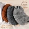 imageFURTALK Womens Winter Slouchy Beanie Hat Knit Warm Winter Hats for Women Soft Stretch Ski Cap Ladies Beanies06 Dark Grey