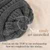 imageFURTALK Womens Winter Slouchy Beanie Hat Knit Warm Winter Hats for Women Soft Stretch Ski Cap Ladies Beanies06 Dark Grey
