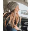 imageFURTALK Womens Winter Slouchy Beanie Hat Knit Warm Winter Hats for Women Soft Stretch Ski Cap Ladies Beanies09 Light Grey