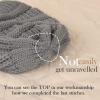 imageFURTALK Womens Winter Slouchy Beanie Hat Knit Warm Winter Hats for Women Soft Stretch Ski Cap Ladies Beanies09 Light Grey