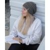 imageFURTALK Womens Winter Slouchy Beanie Hat Knit Warm Winter Hats for Women Soft Stretch Ski Cap Ladies Beanies13 Mixed Black