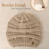 imageFURTALK Womens Winter Slouchy Beanie Hat Knit Warm Winter Hats for Women Soft Stretch Ski Cap Ladies Beanies14 Light Khaki