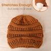 imageFURTALK Womens Winter Slouchy Beanie Hat Knit Warm Winter Hats for Women Soft Stretch Ski Cap Ladies BeaniesCaramel